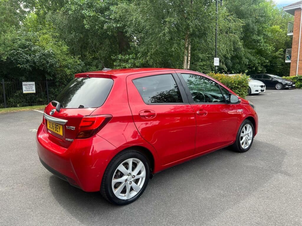 Toyota Yaris Hatchback 1.5 Vvt-h Excel E-cvt Euro 6 15In A SL16BEY Red #6