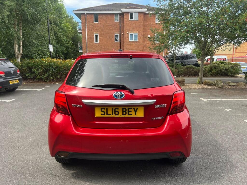Toyota Yaris Hatchback 1.5 Vvt-h Excel E-cvt Euro 6 15In A SL16BEY Red #5
