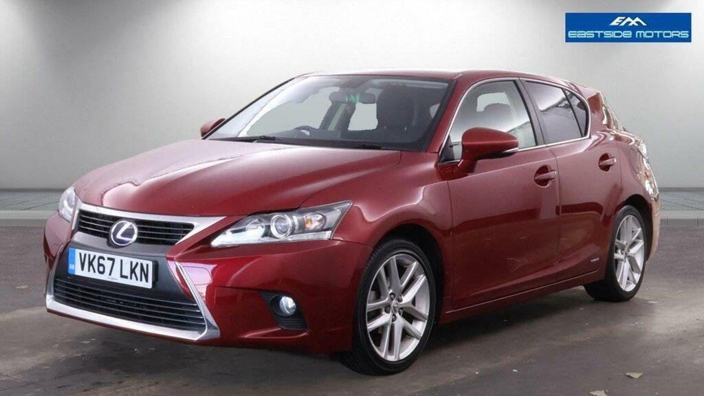 Lexus CT 1.8 200H Advance Cvt Euro 6 Ss Red #2