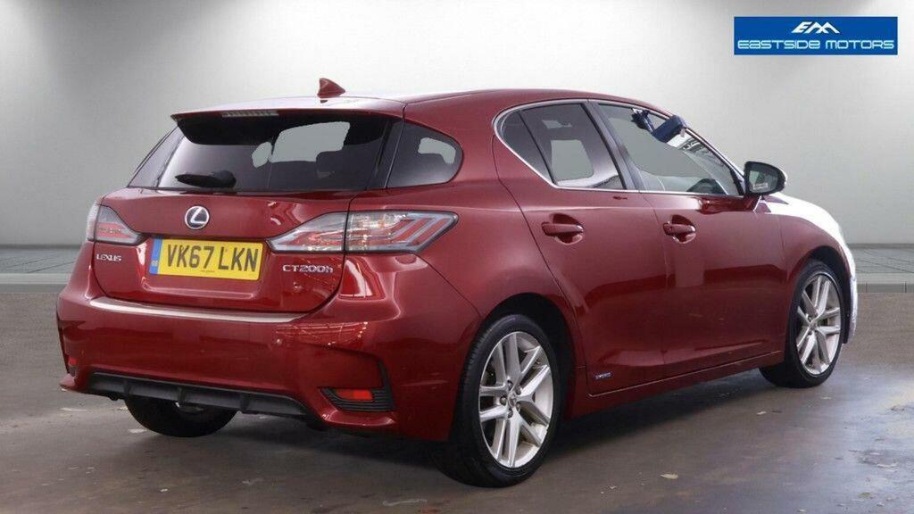 Lexus CT 1.8 200H Advance Cvt Euro 6 Ss Red #4
