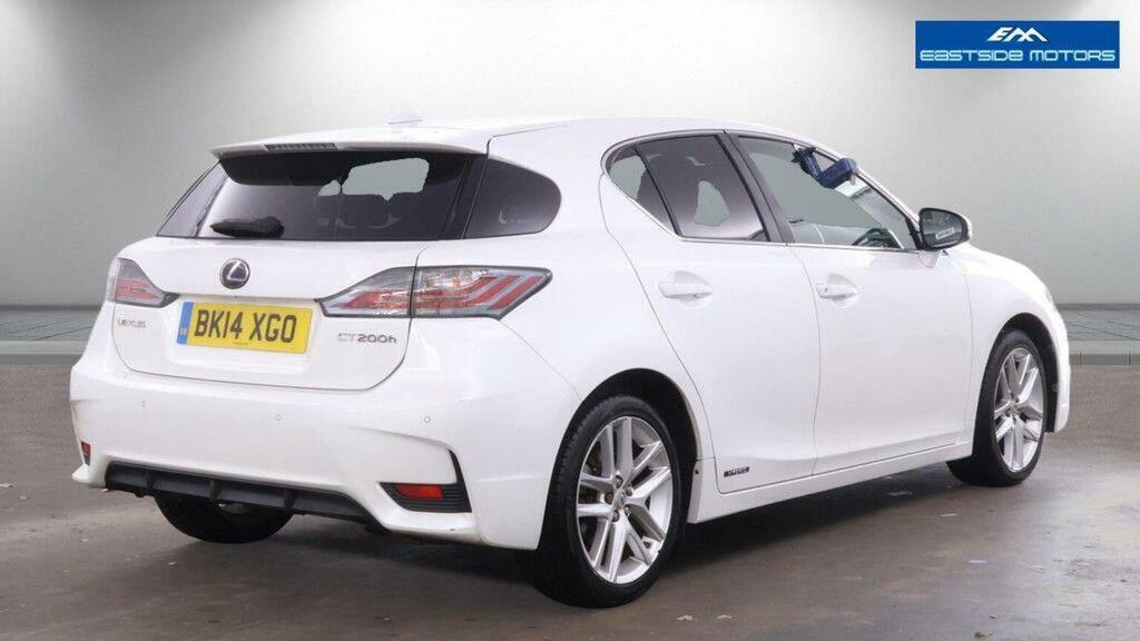 Lexus CT 1.8 200H Advance Cvt Euro 6 Ss White #4