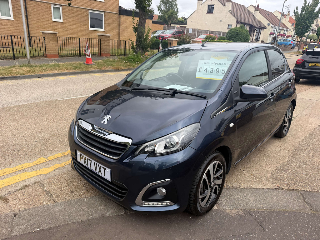 Peugeot 108 Allure Blue #3
