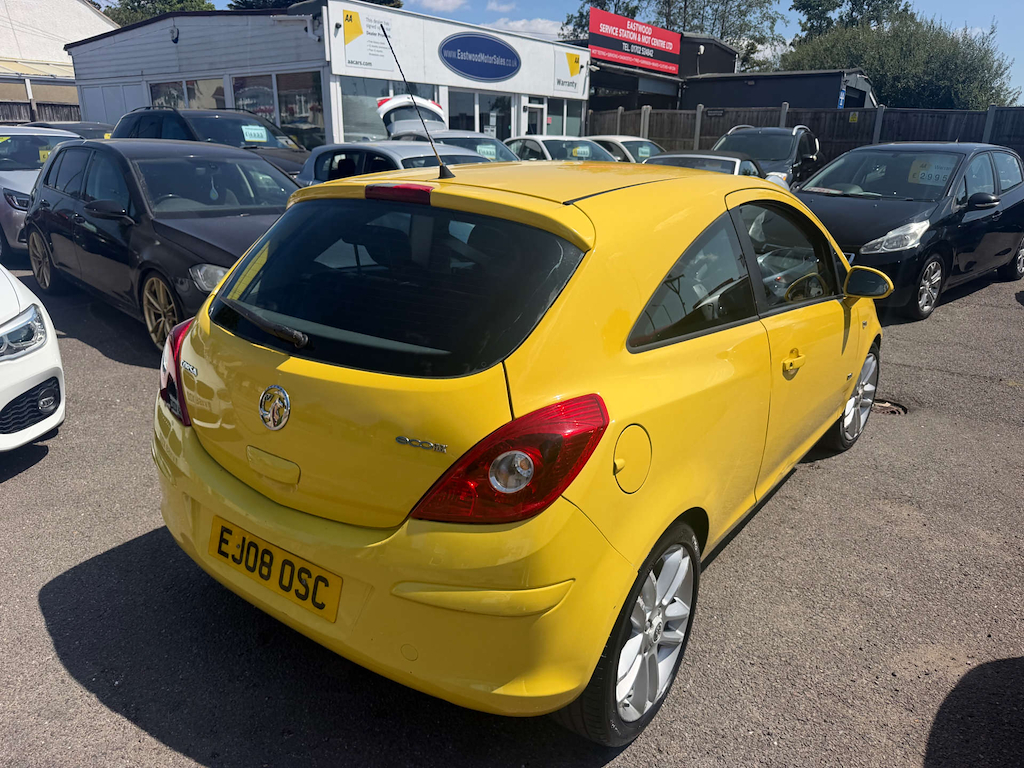Vauxhall Corsa Design Yellow #2