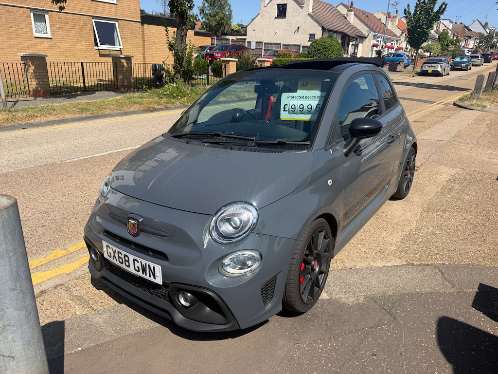 Abarth 595 595C Competizione Grey #3