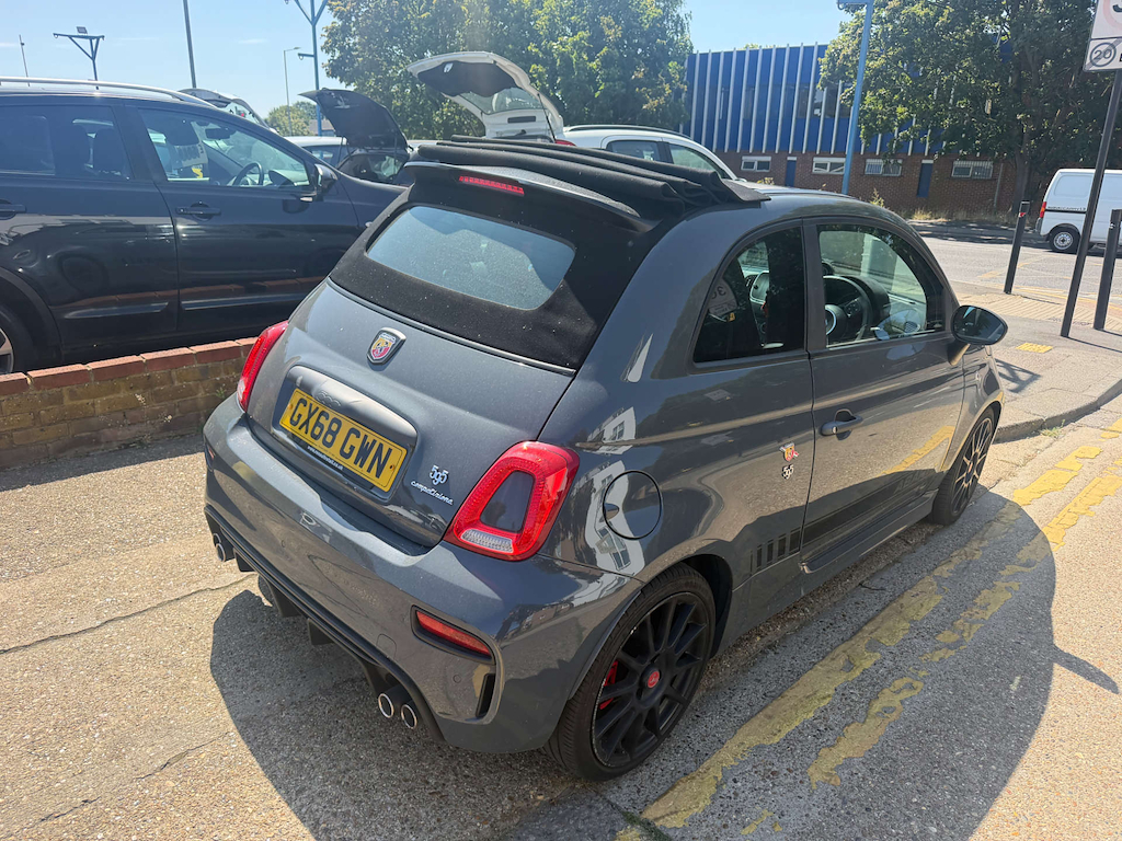 Abarth 595 595C Competizione Grey #4