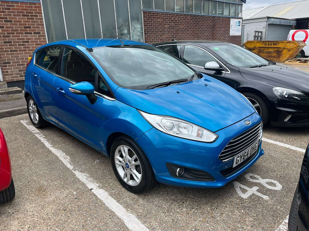 Ford Fiesta Zetec Blue
