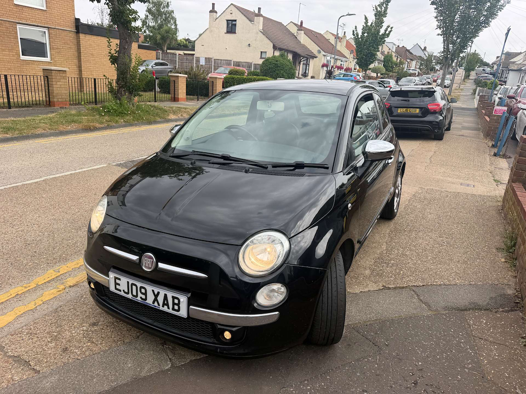 Fiat 500 Lounge Blue #3