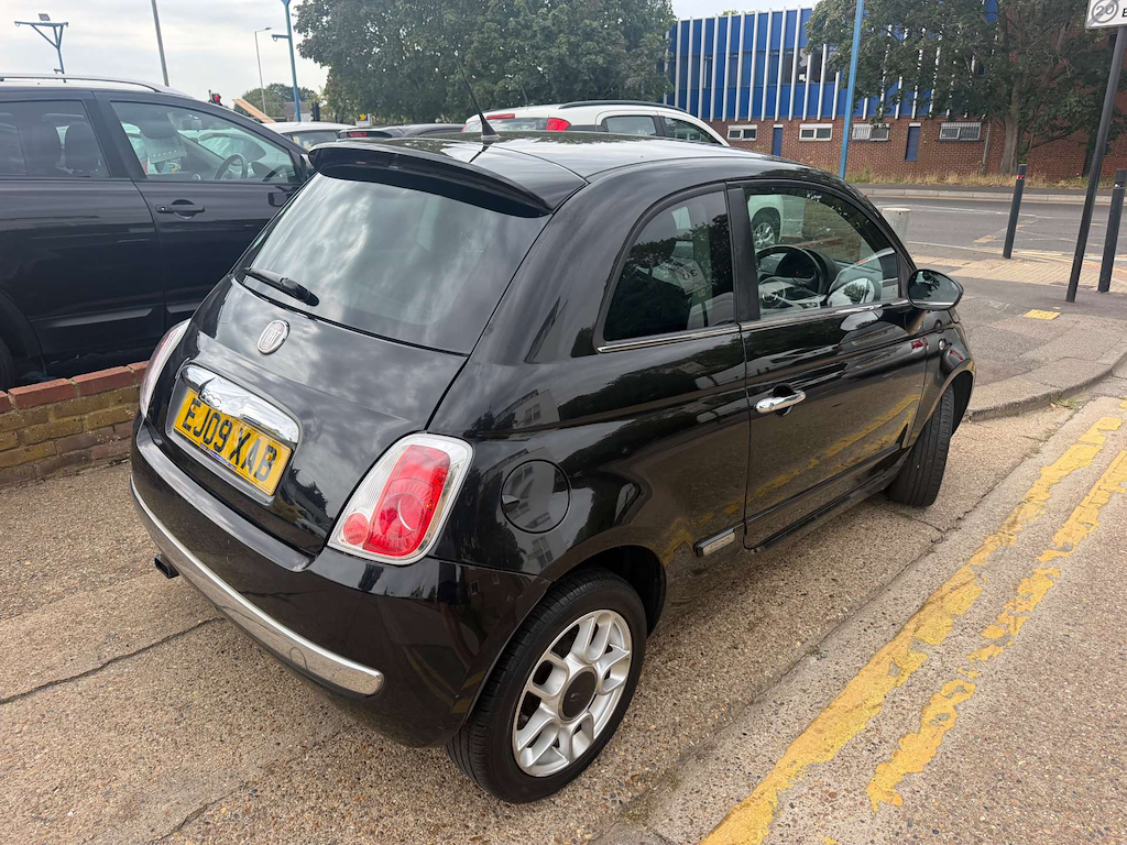 Fiat 500 Lounge Blue #2