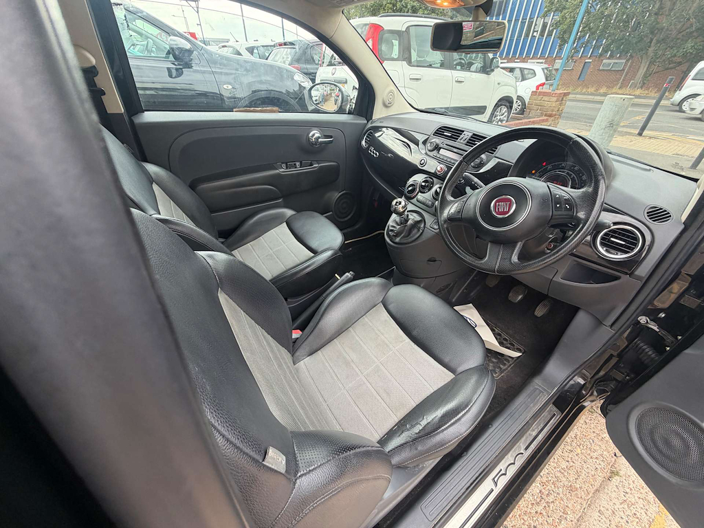 Fiat 500 Lounge Blue #6