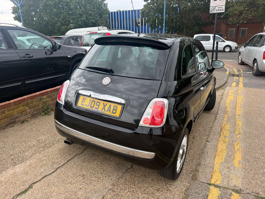 Fiat 500 Lounge Blue #4