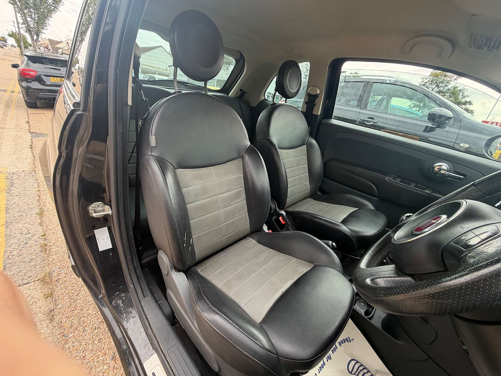 Fiat 500 Lounge Blue #5
