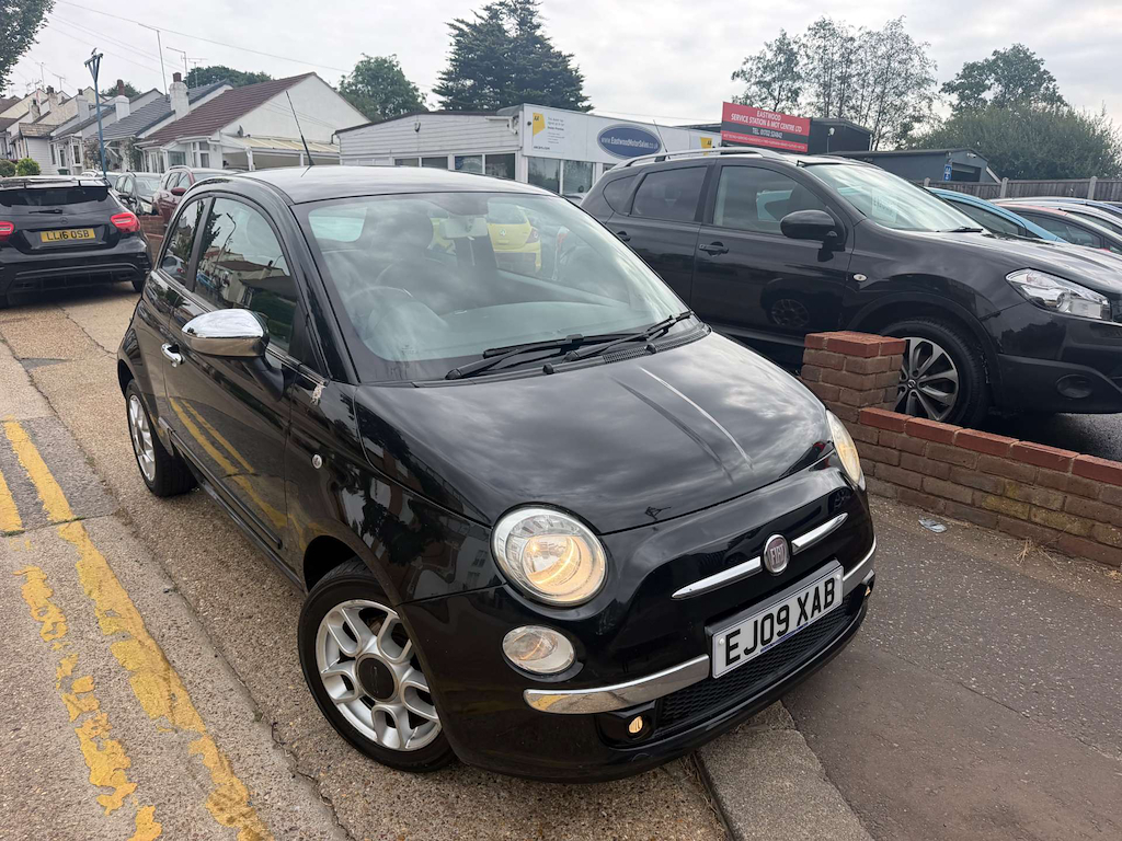 Fiat 500 Lounge Blue #1