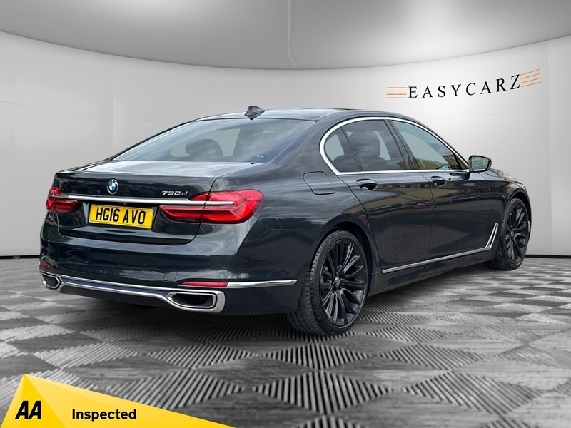 BMW 7 Series Saloon 3.0 730Ld M Sport Saloon 201666 Grey #7
