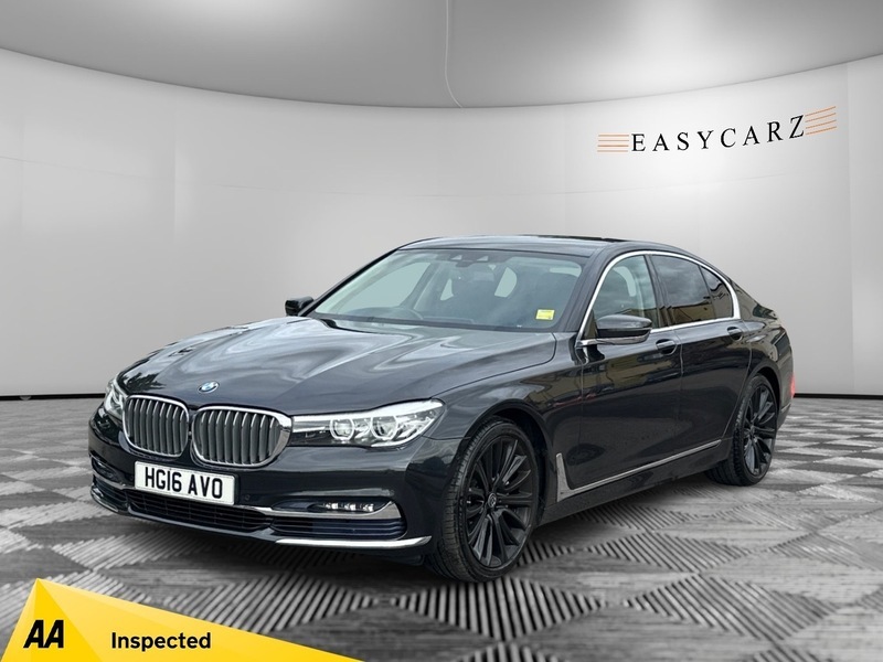 BMW 7 Series Saloon 3.0 730Ld M Sport Saloon 201666 Grey #3