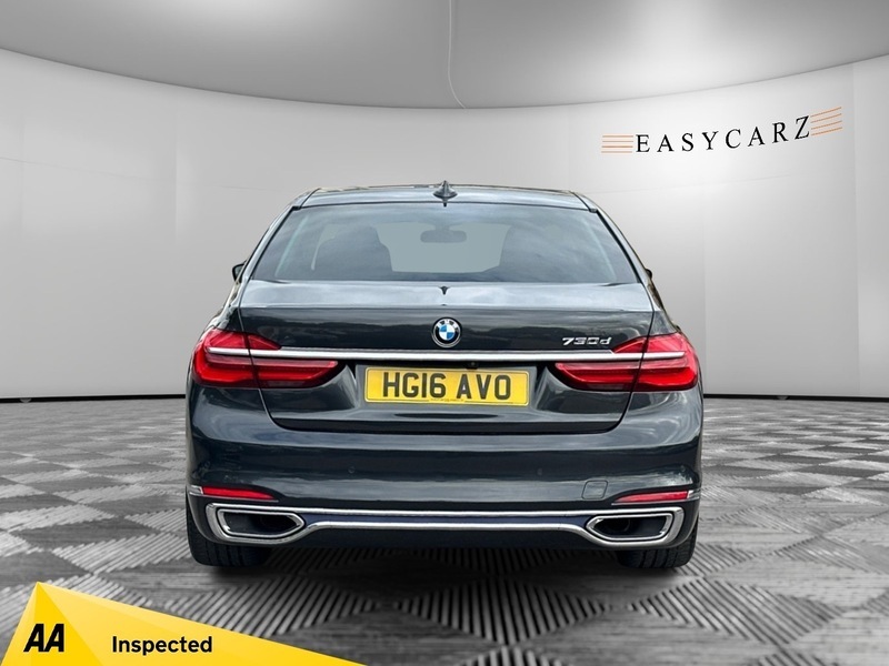 BMW 7 Series Saloon 3.0 730Ld M Sport Saloon 201666 Grey #6