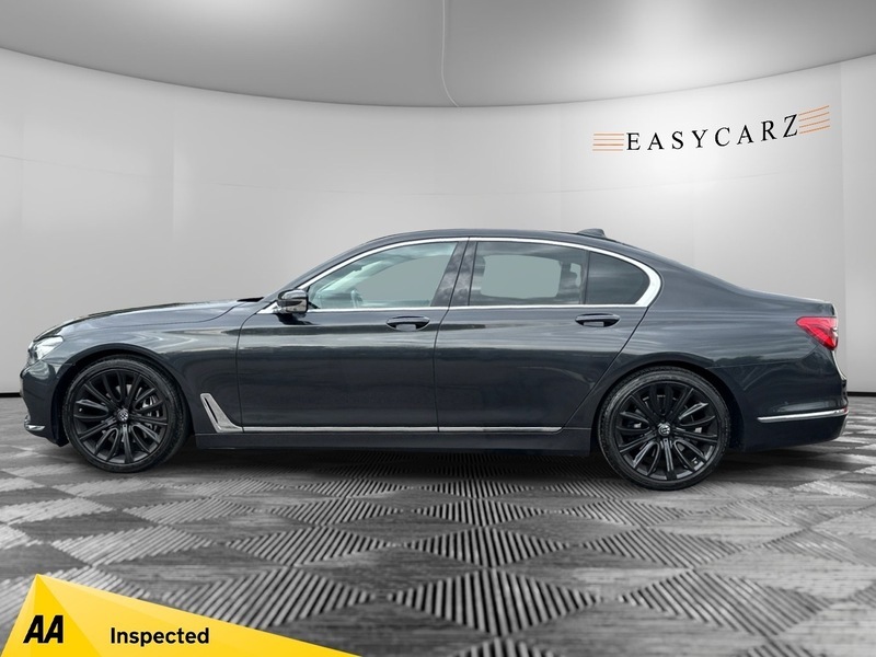 BMW 7 Series Saloon 3.0 730Ld M Sport Saloon 201666 Grey #4