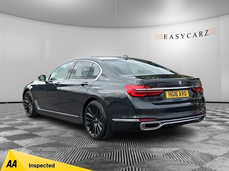 BMW 7 Series Saloon 3.0 730Ld M Sport Saloon 201666 Grey #5