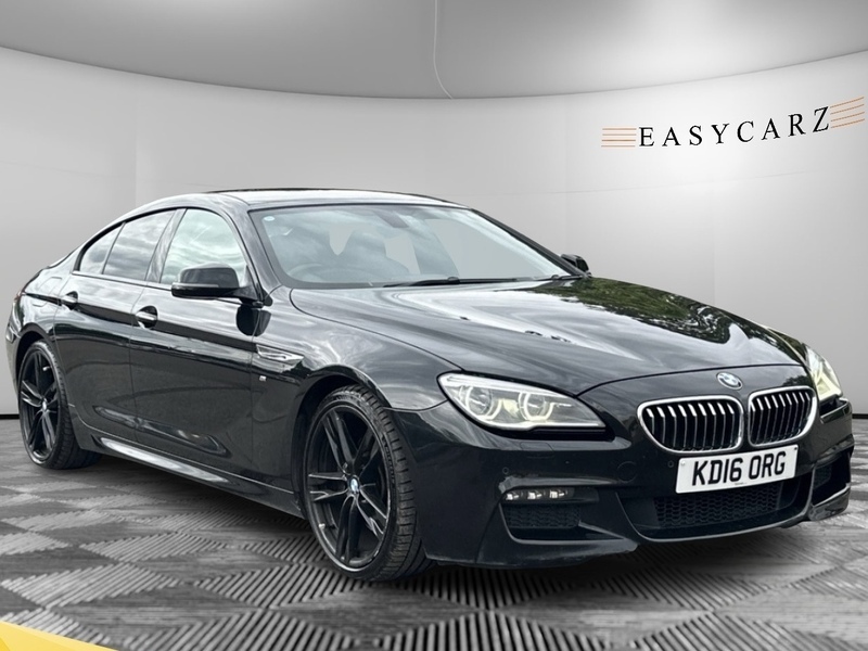 BMW 6 Series Gran Coupe 640D M Sport Gran Black
