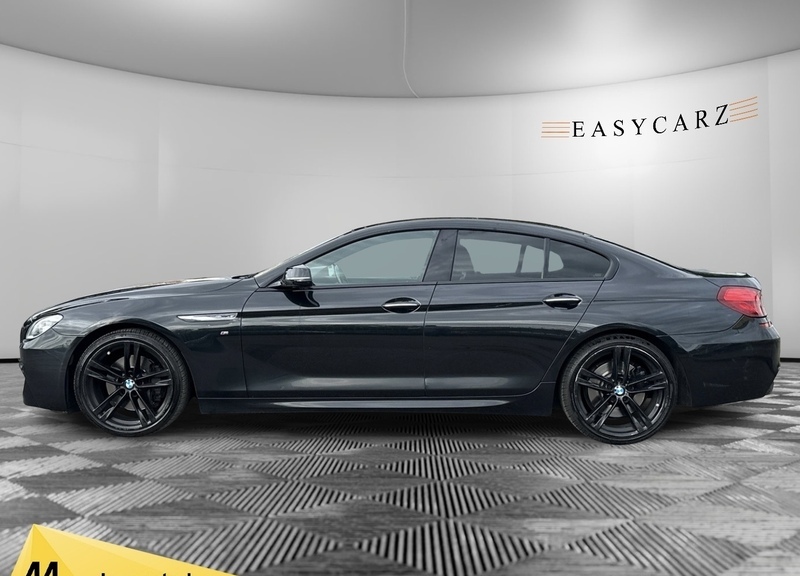 BMW 6 Series Gran Coupe 640D M Sport Gran Black #5