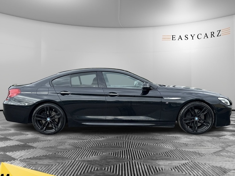 BMW 6 Series Gran Coupe 640D M Sport Gran Black #6