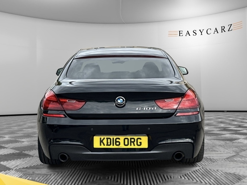 BMW 6 Series Gran Coupe 640D M Sport Gran Black #4