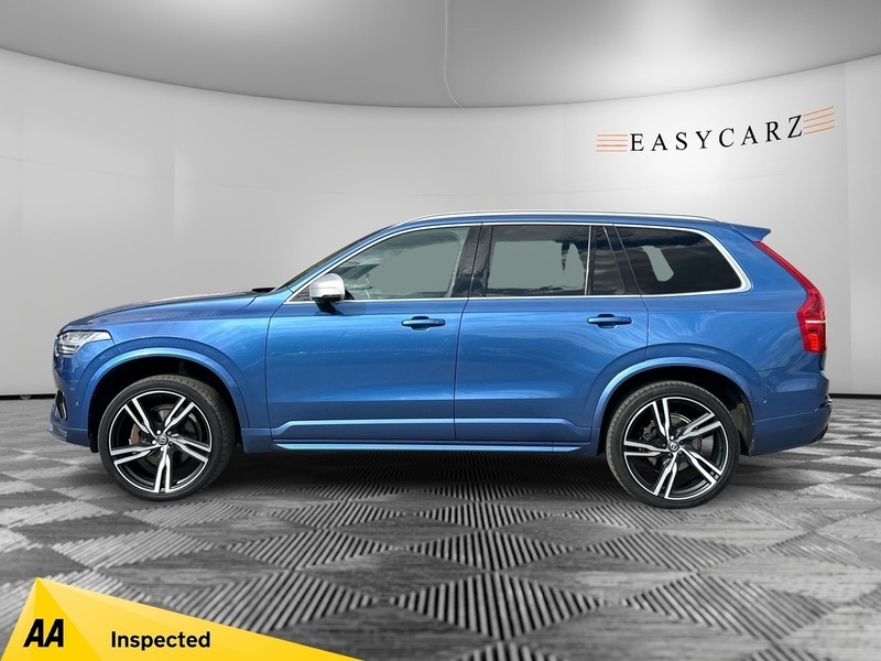 Volvo XC90 D5 Powerpulse R-design Awd DF66LAA Blue #4