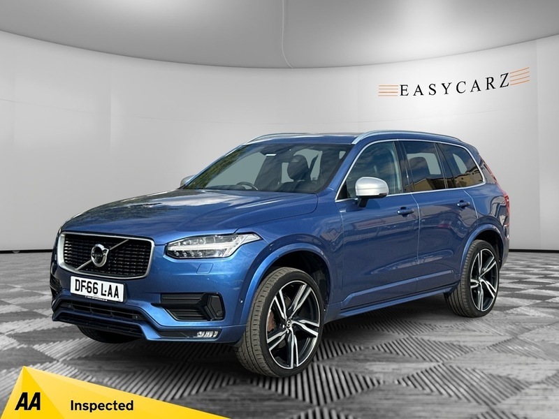 Volvo XC90 D5 Powerpulse R-design Awd DF66LAA Blue #3