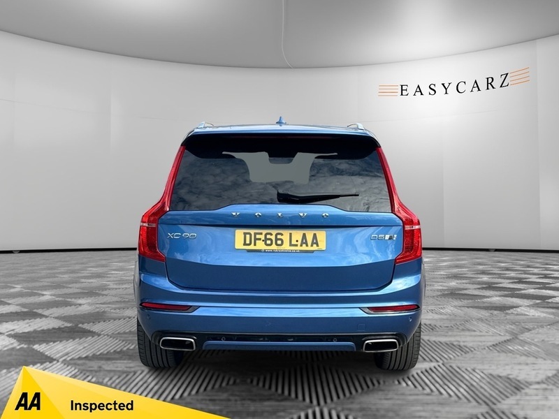 Volvo XC90 D5 Powerpulse R-design Awd DF66LAA Blue #6