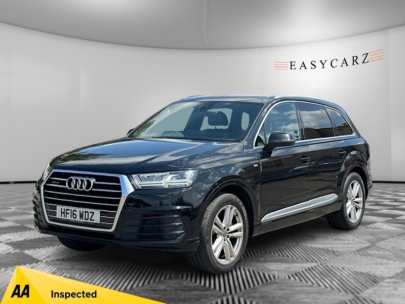 Audi Q7 Tdi Quattro S Line HF16WDZ Black #3
