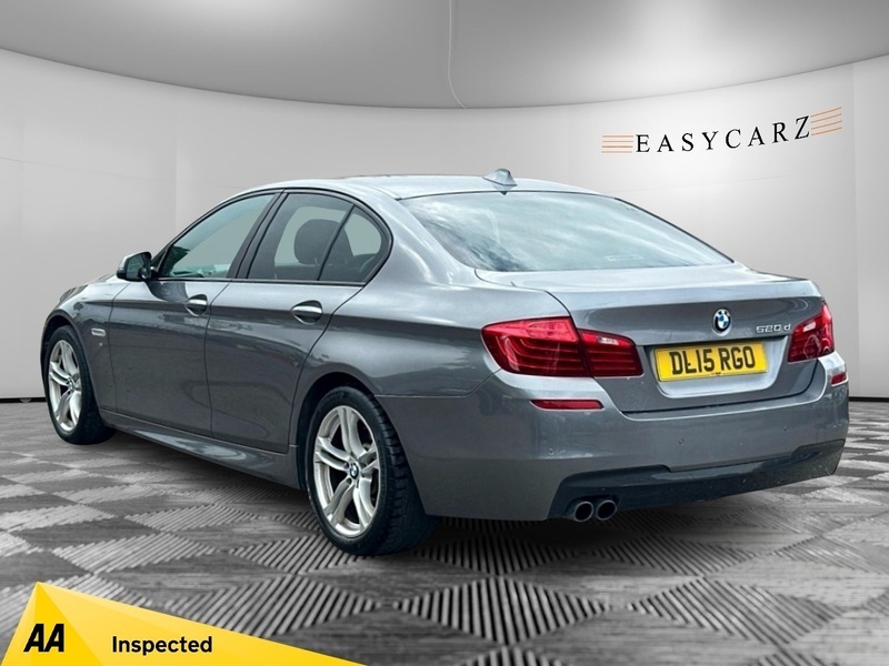BMW 5 Series 520D M Sport Grey #5