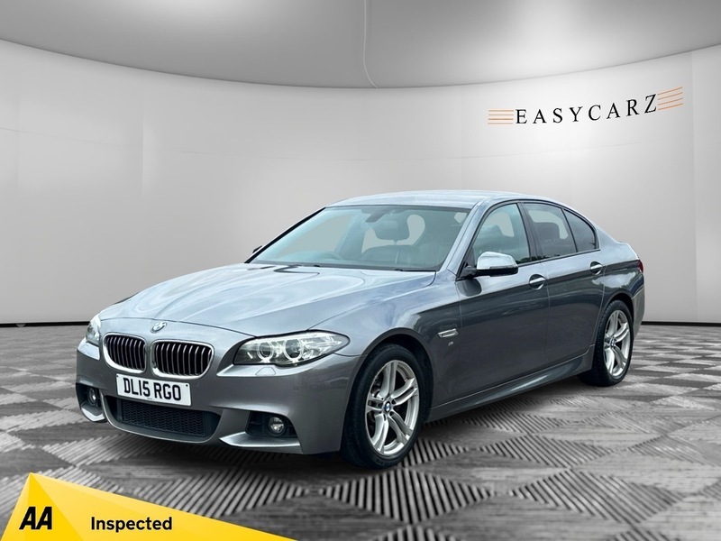 BMW 5 Series 520D M Sport Grey #3