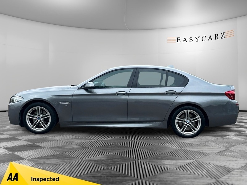 BMW 5 Series 520D M Sport Grey #4
