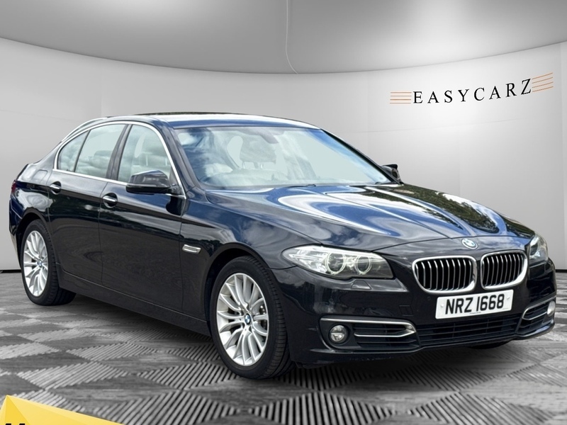 BMW 5 Series 520D Luxury Black #2