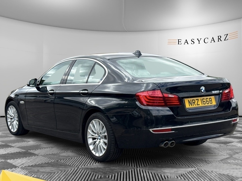 BMW 5 Series 520D Luxury Black #5