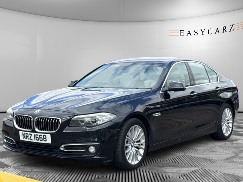 BMW 5 Series 520D Luxury Black #3
