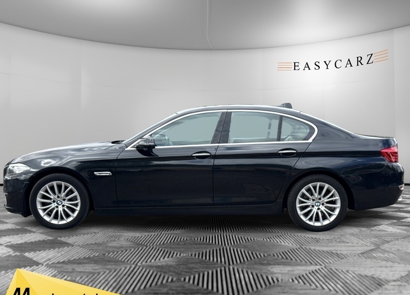 BMW 5 Series 520D Luxury Black #4