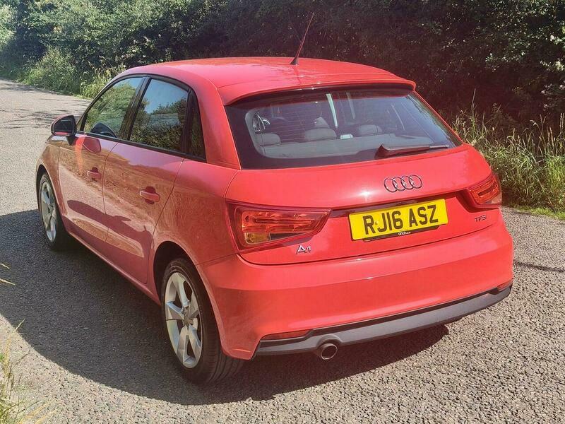Audi A1 1.0 Tfsi Sport Sportback RJ16ASZ Red #4