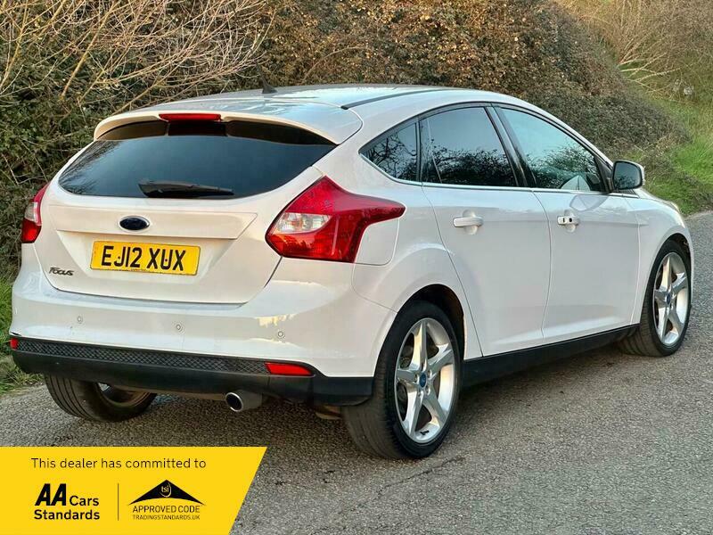Ford Focus 2.0 Tdci Titanium Powershift White