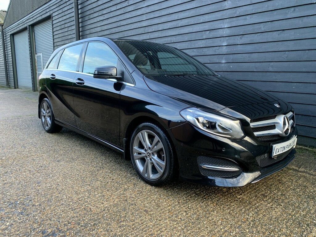 Mercedes-Benz B Class 1.6 B200 Exclusive Edition Plus Mpv 7 VE68OSC Black #6
