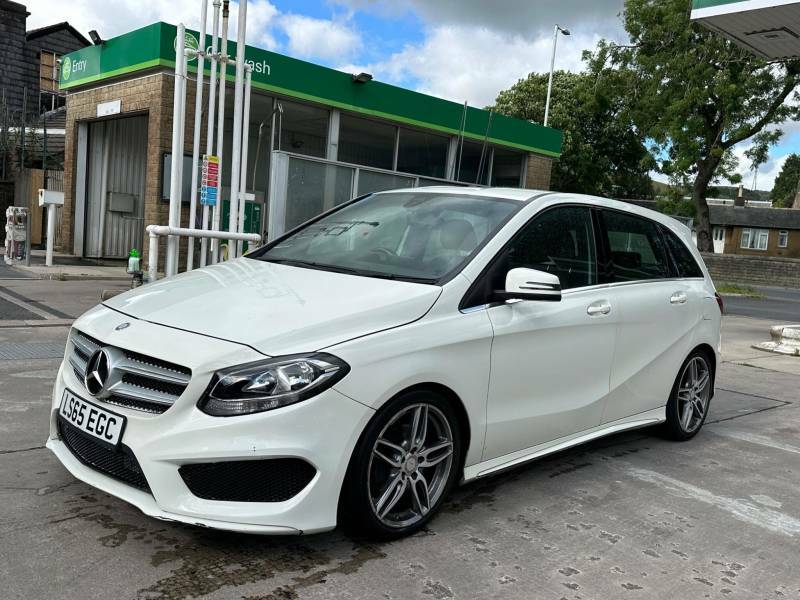 Mercedes-Benz B Class 1.5 B180d Amg Line 7G-dct Euro 6 Ss White #2