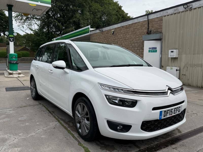 Citroen Grand C4 SpaceTourer 1.6 E-hdi Selection Euro 5 Ss White #2