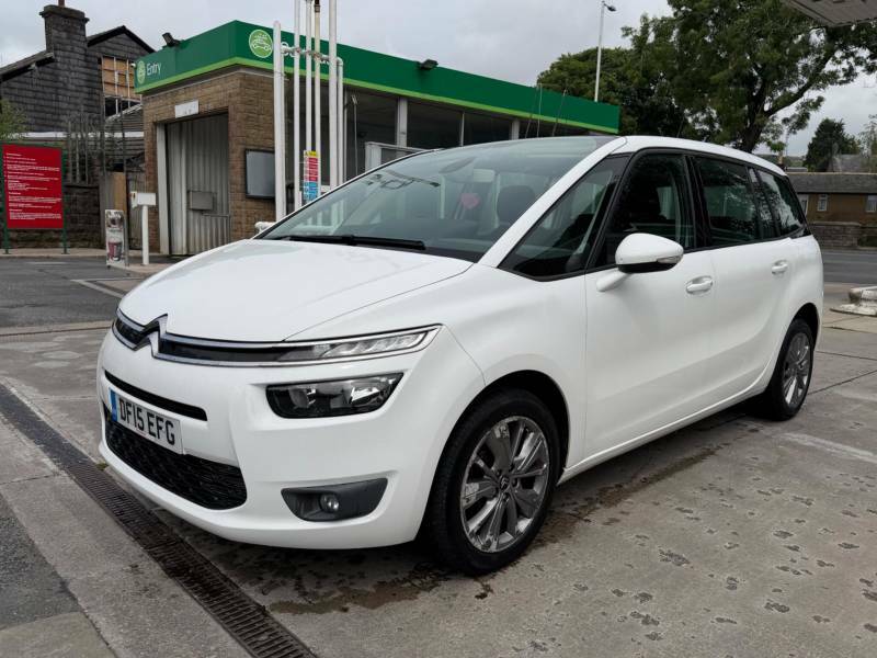 Citroen Grand C4 SpaceTourer 1.6 E-hdi Selection Euro 5 Ss White #3