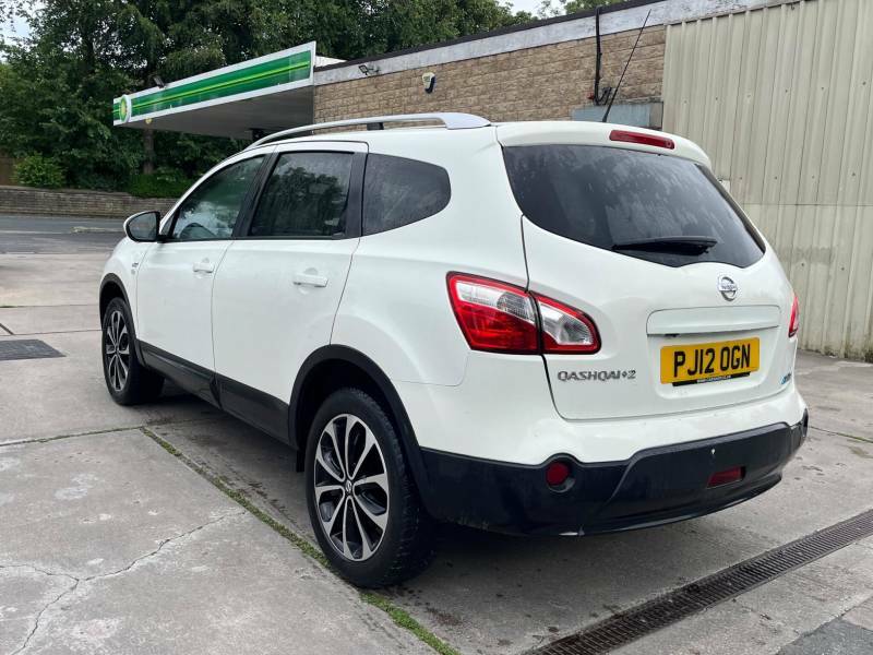 Nissan Qashqai+2 1.6 Dci N-tec 2Wd Euro 5 White #4