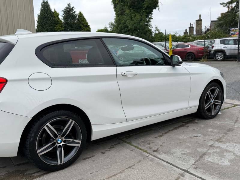 BMW 1 Series 1.5 116D Sport Euro 6 Ss White #4