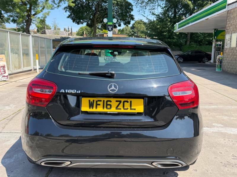Mercedes-Benz A Class 1.5 A180d Sport Euro 6 Ss Black #6