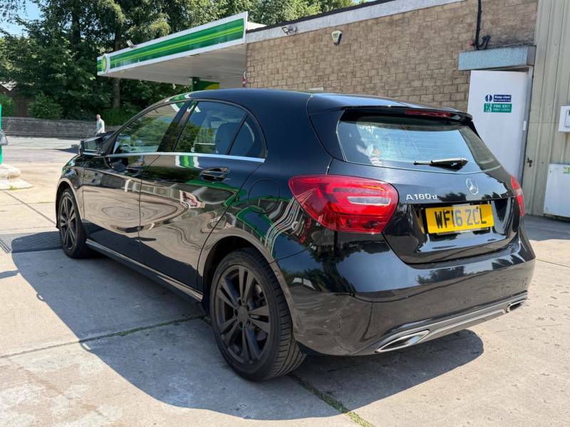 Mercedes-Benz A Class 1.5 A180d Sport Euro 6 Ss Black #5