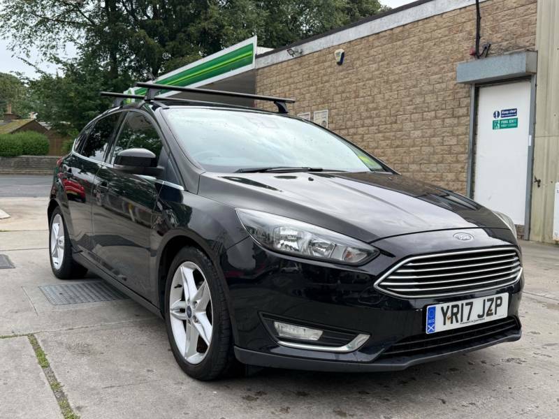 Ford Focus 1.5 Tdci Titanium Euro 6 Ss - 2017 17 YR17JZP Black #2