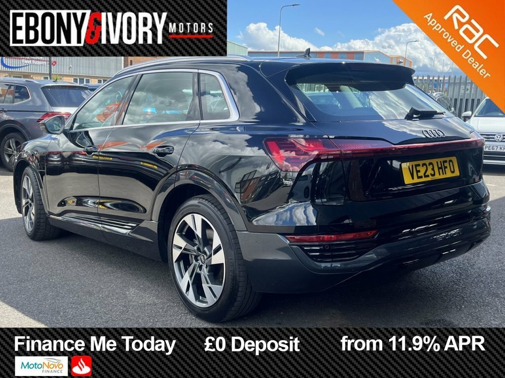 Audi Q8 e tron Suv VE23HFO Black #3