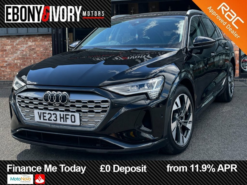 Audi Q8 e tron Suv Black
