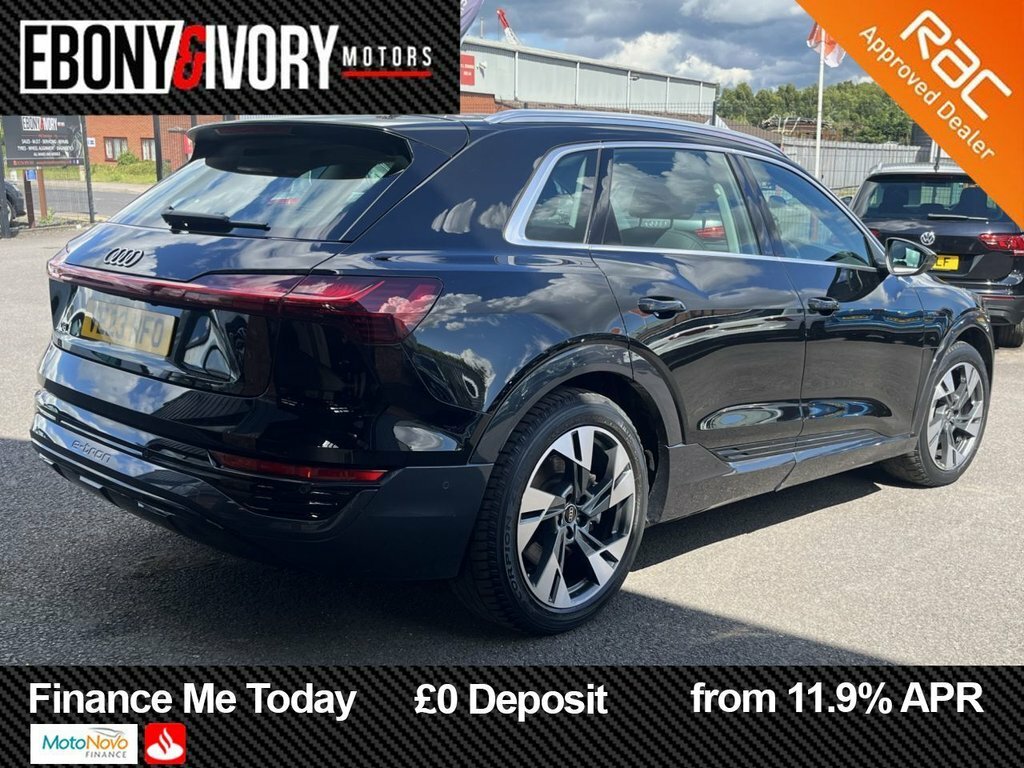 Audi Q8 e tron Suv VE23HFO Black #5